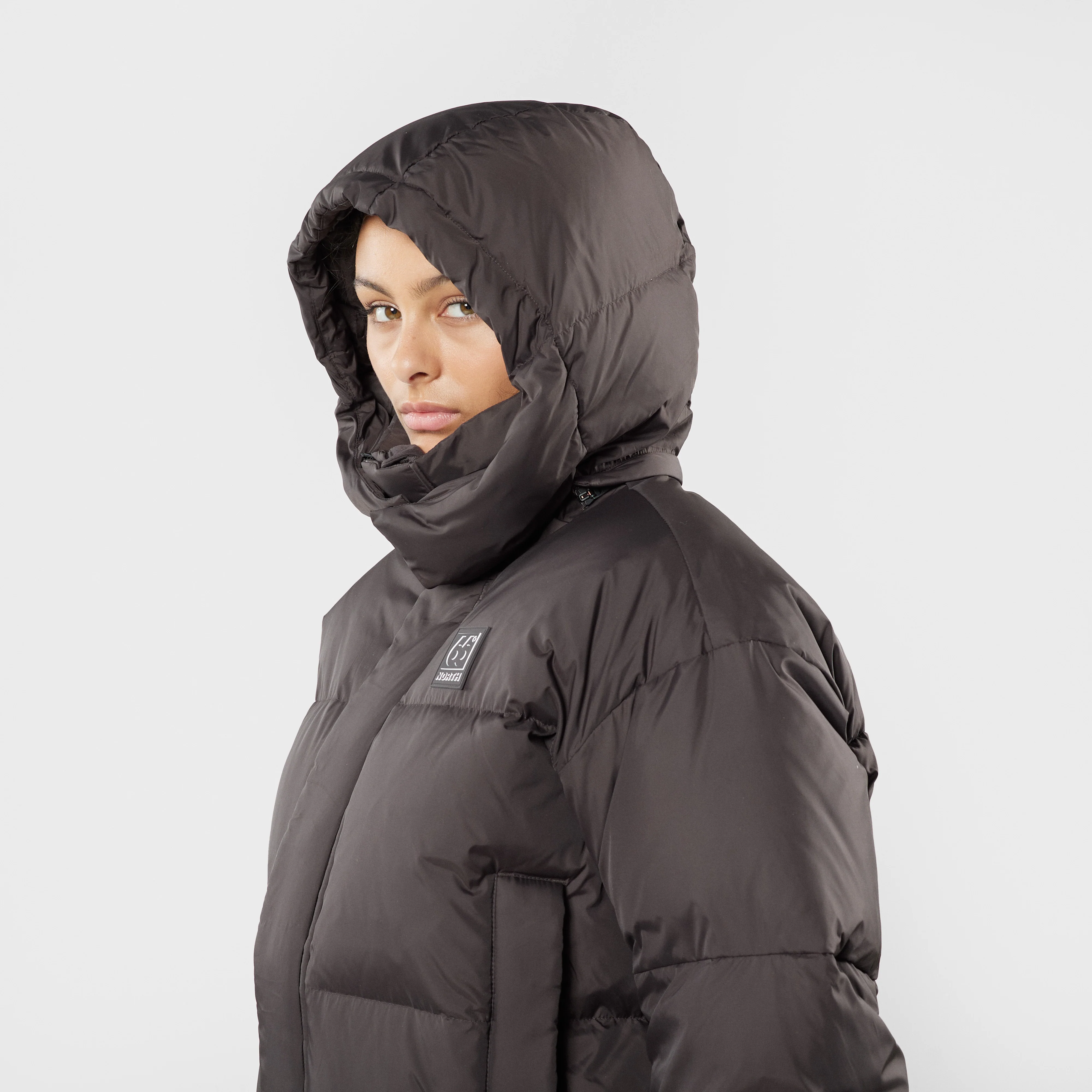 Women's Dyngja Down Cropped Jacket - Image 5