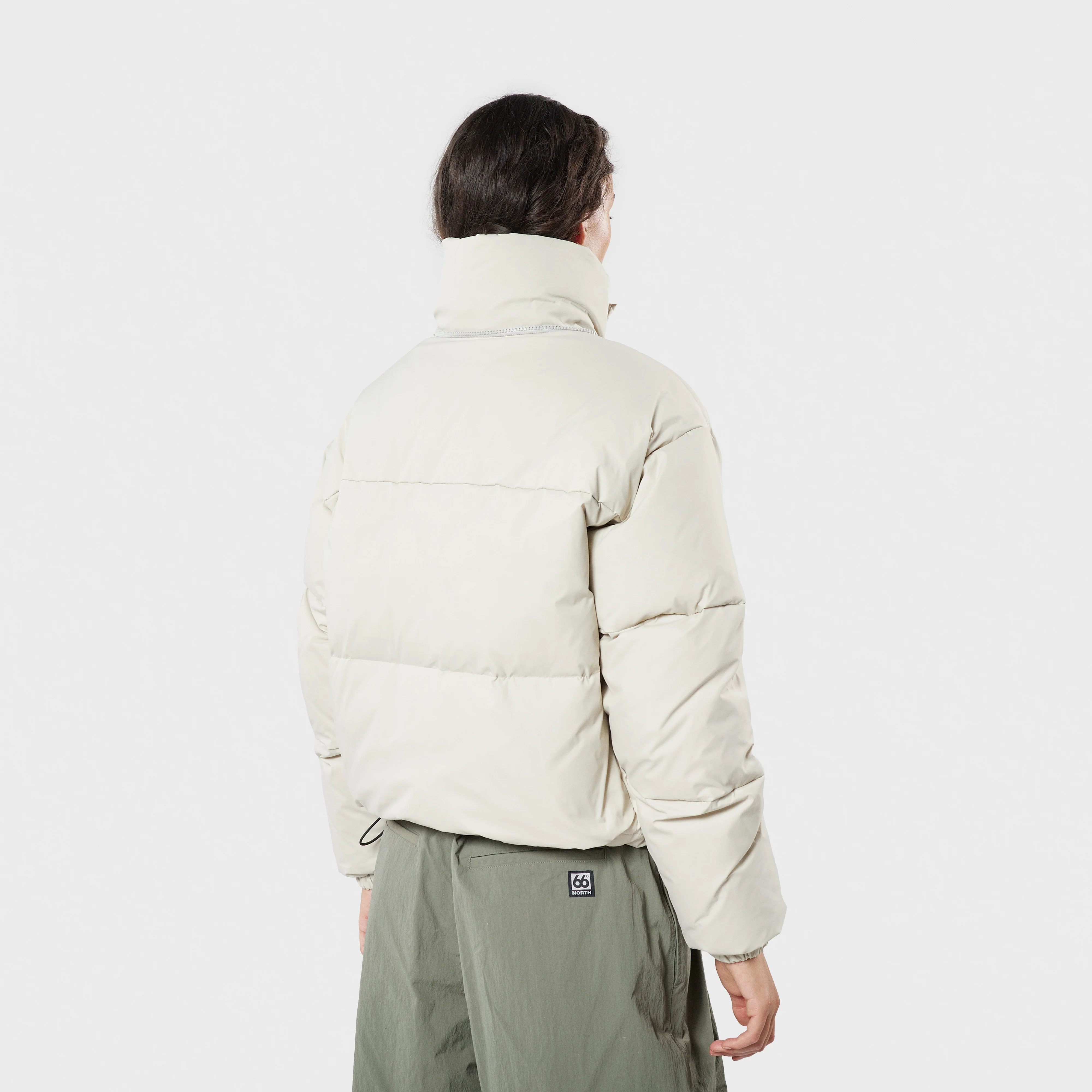 Women's Dyngja Down Cropped Jacket - Image 11