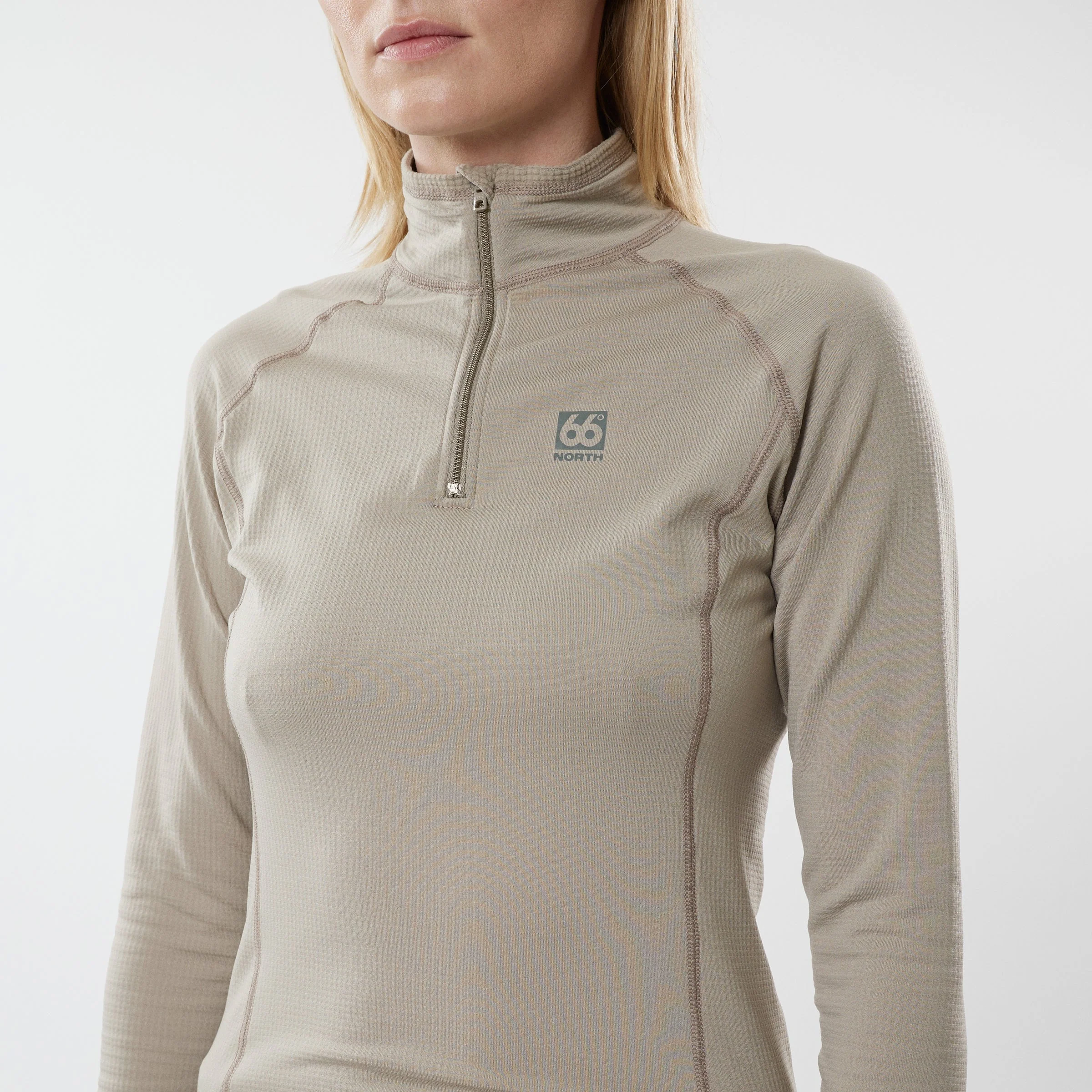Women's Grettir Zip Neck - Image 3