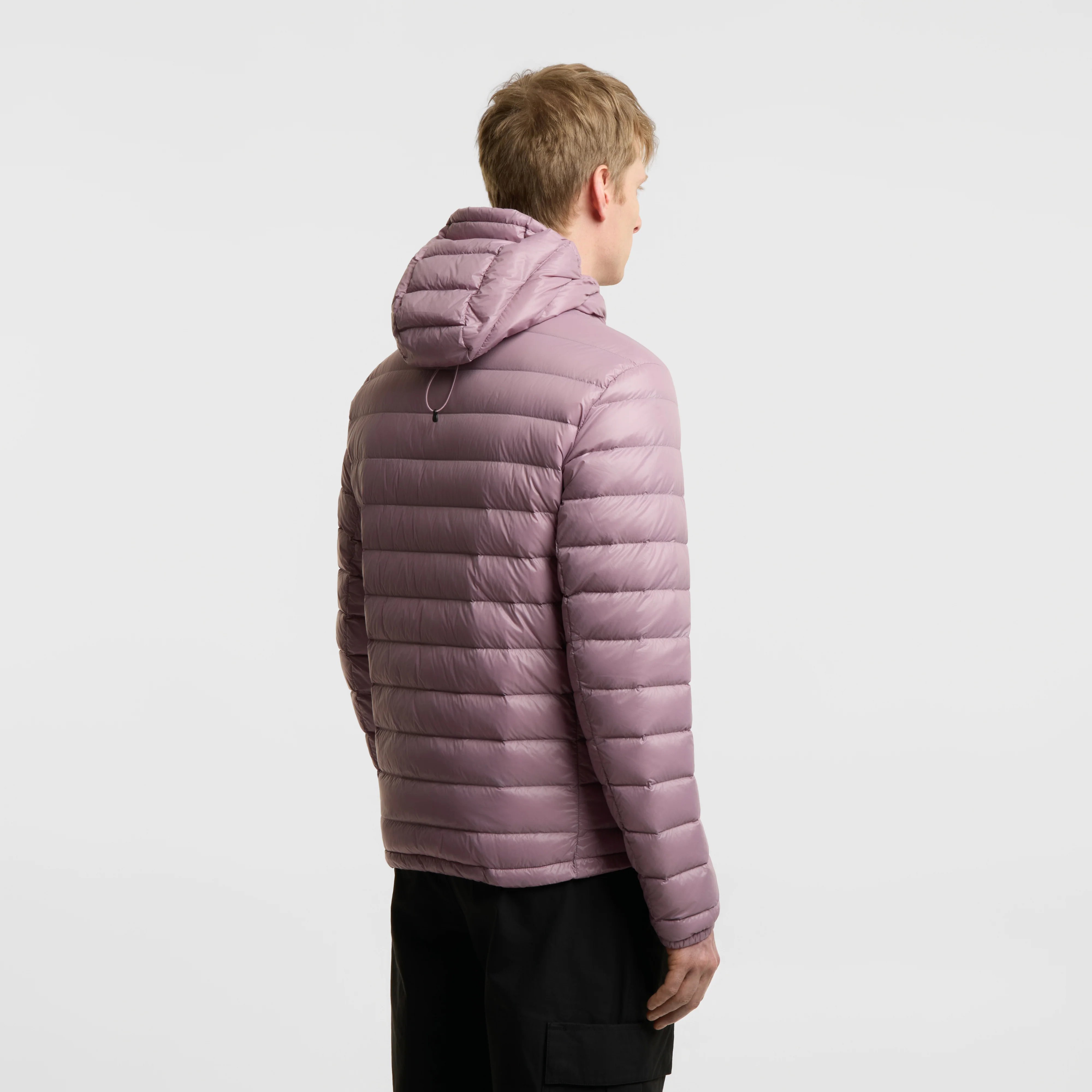 Men's Keilir Hooded Down Jacket - Image 3