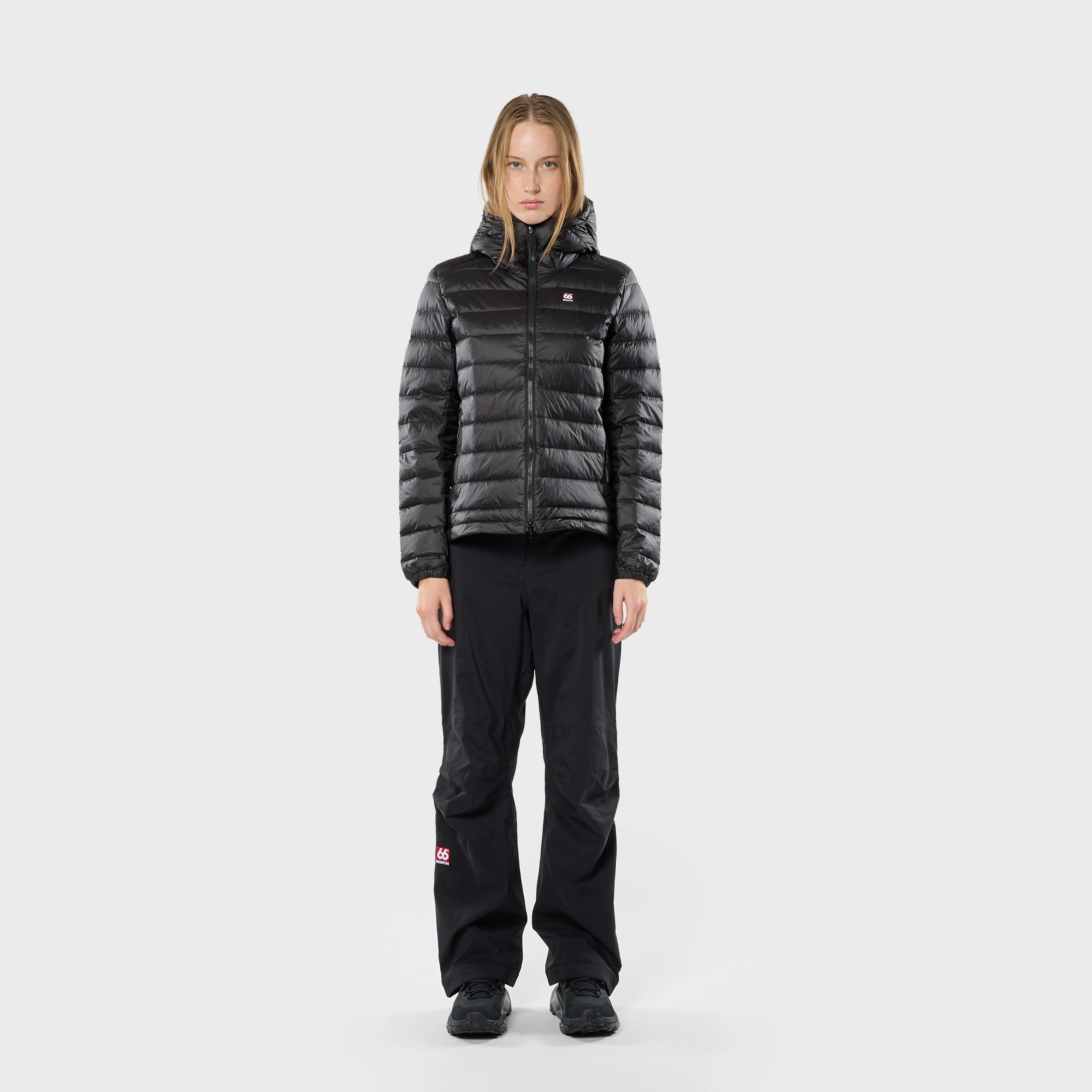 Woman's Keilir Hooded Down Jacket - Image 6