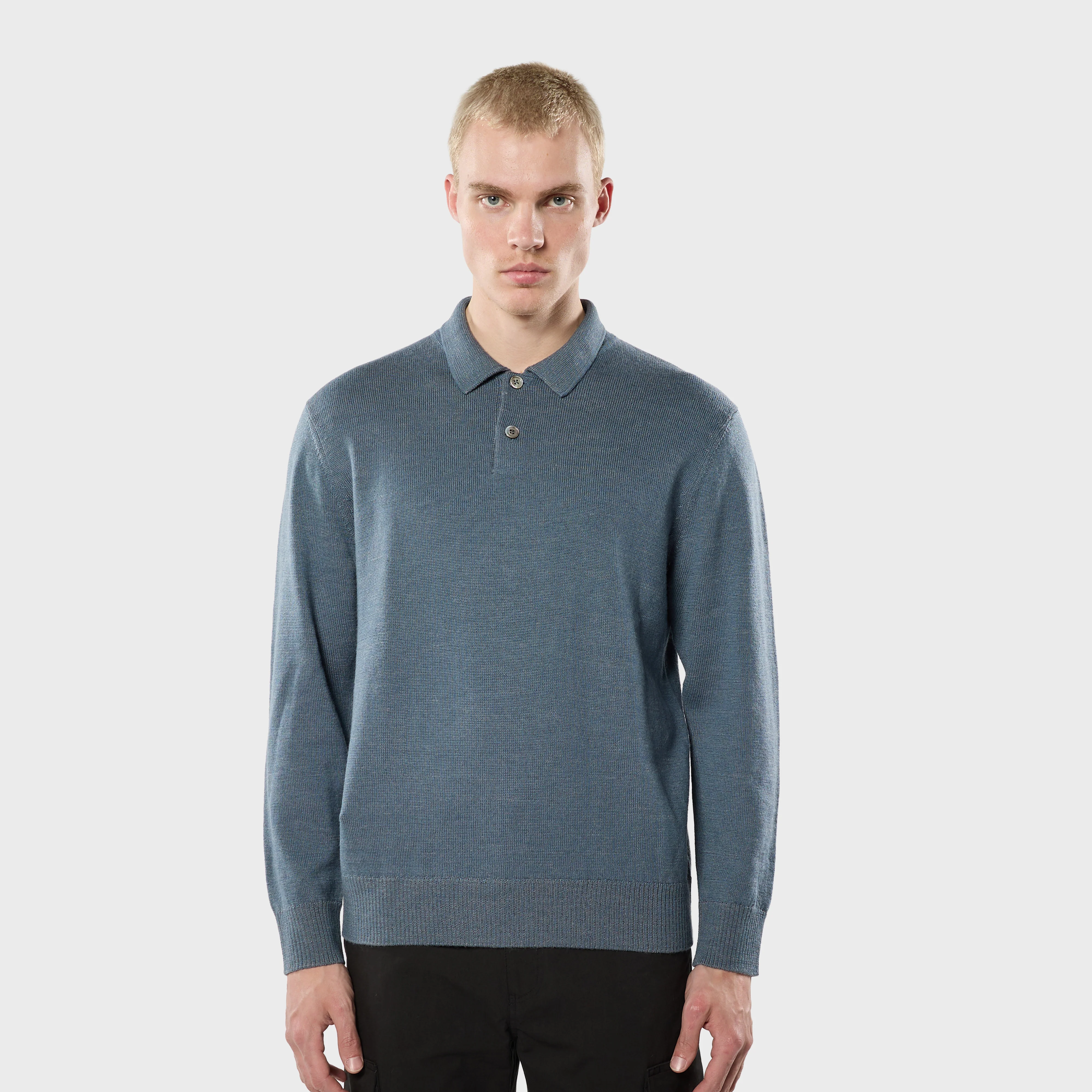 Kjalarnes Wool Polo