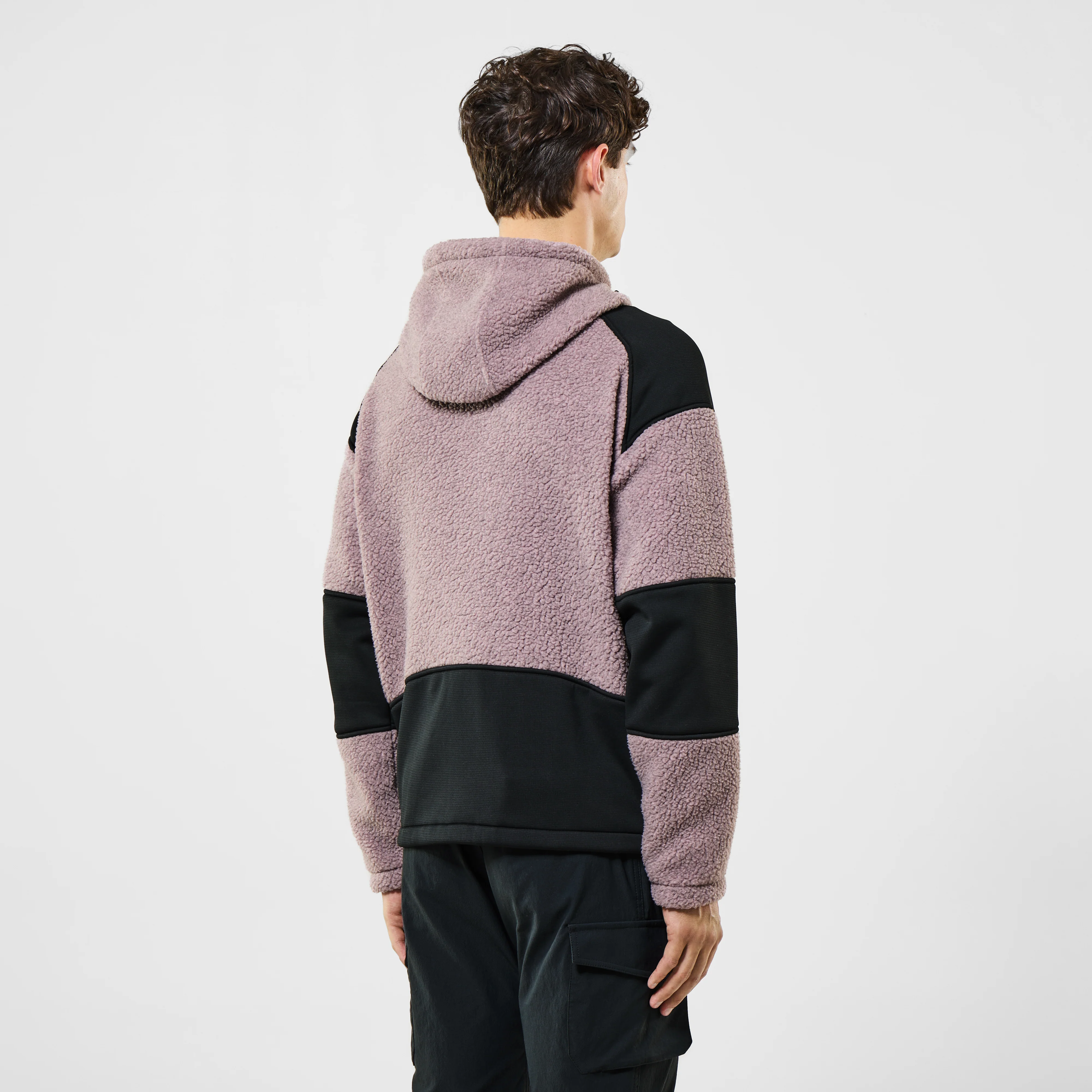 Tindur Shearling Zipped Hoodie - Image 3