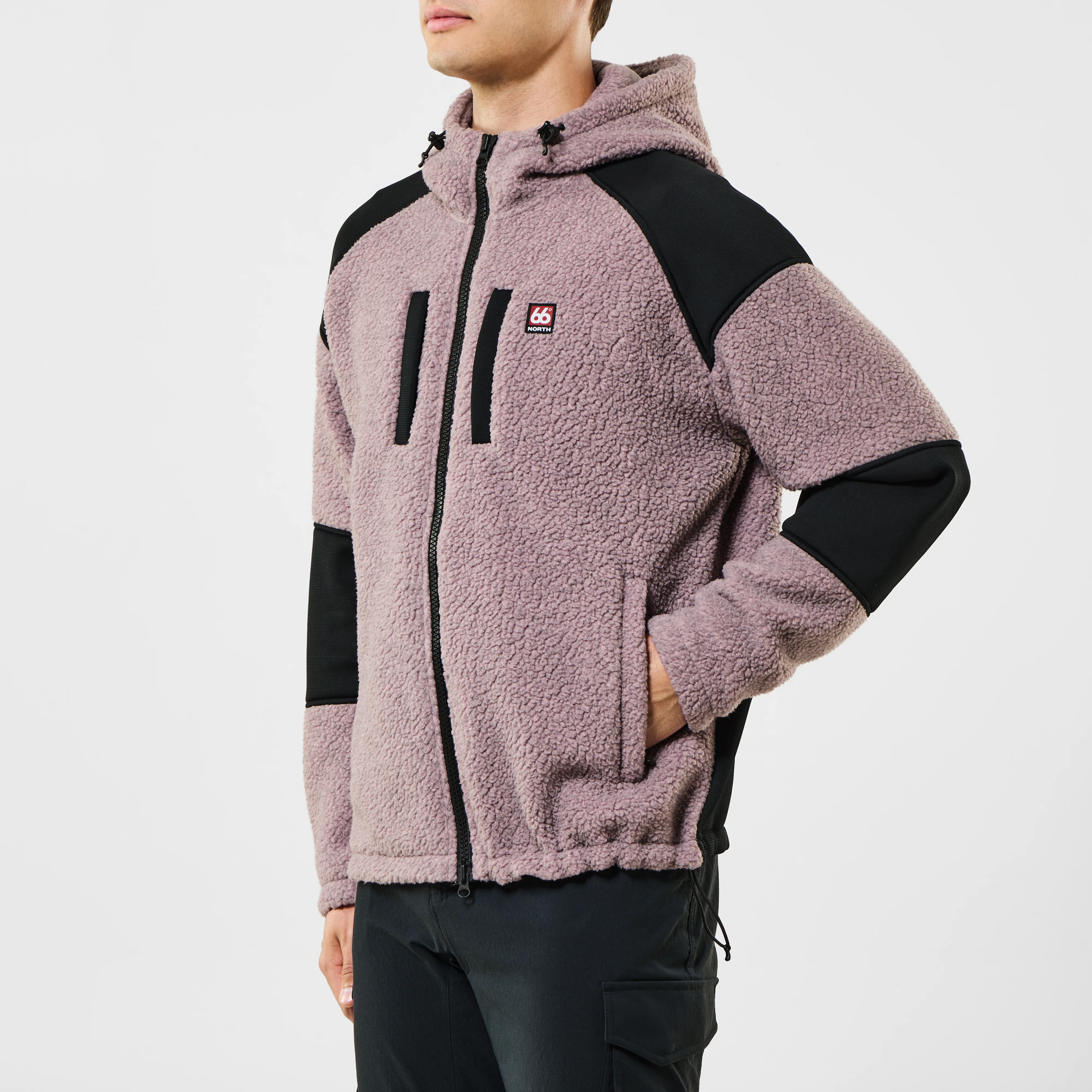 Tindur Shearling Zipped Hoodie - Image 7