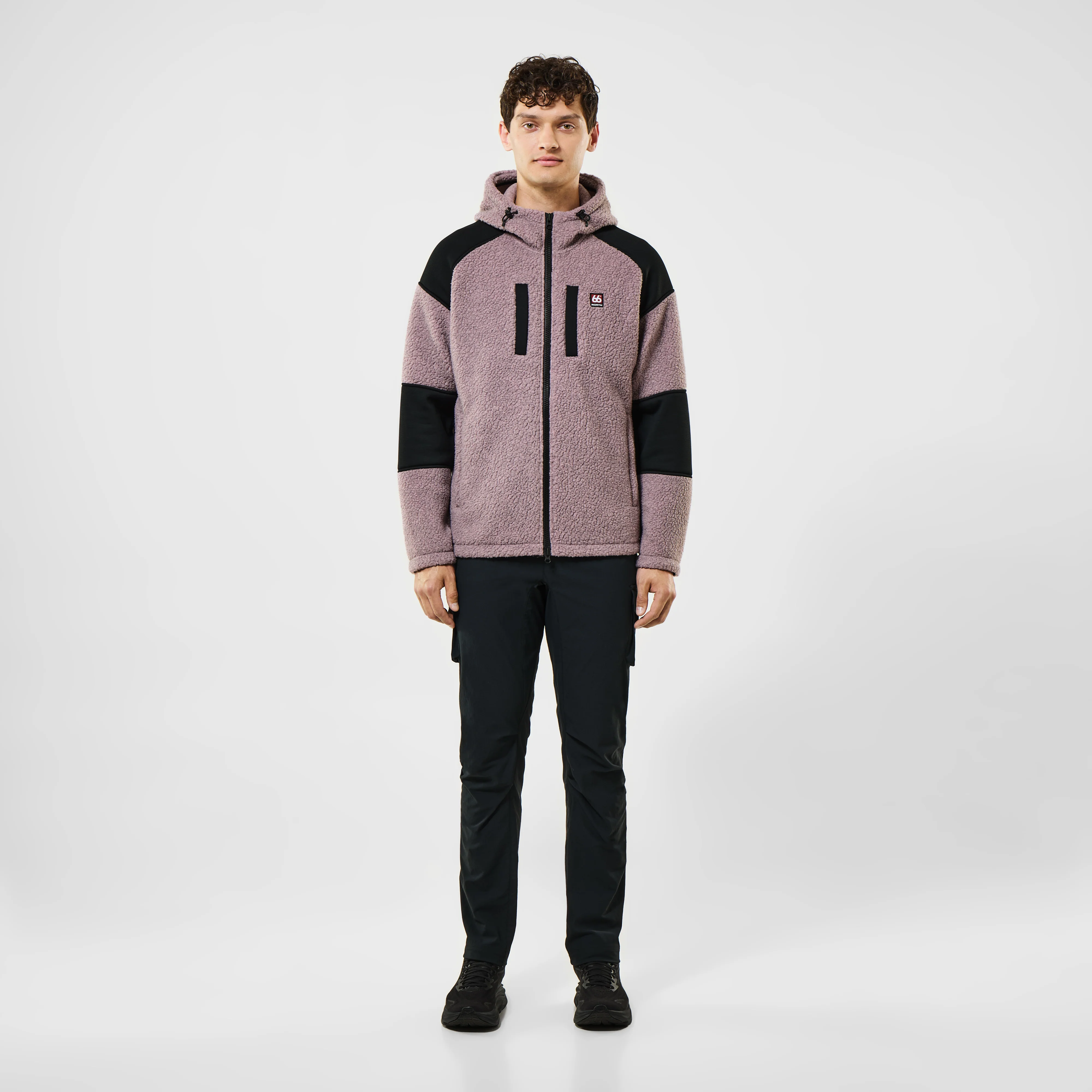 Tindur Shearling Zipped Hoodie - Image 8