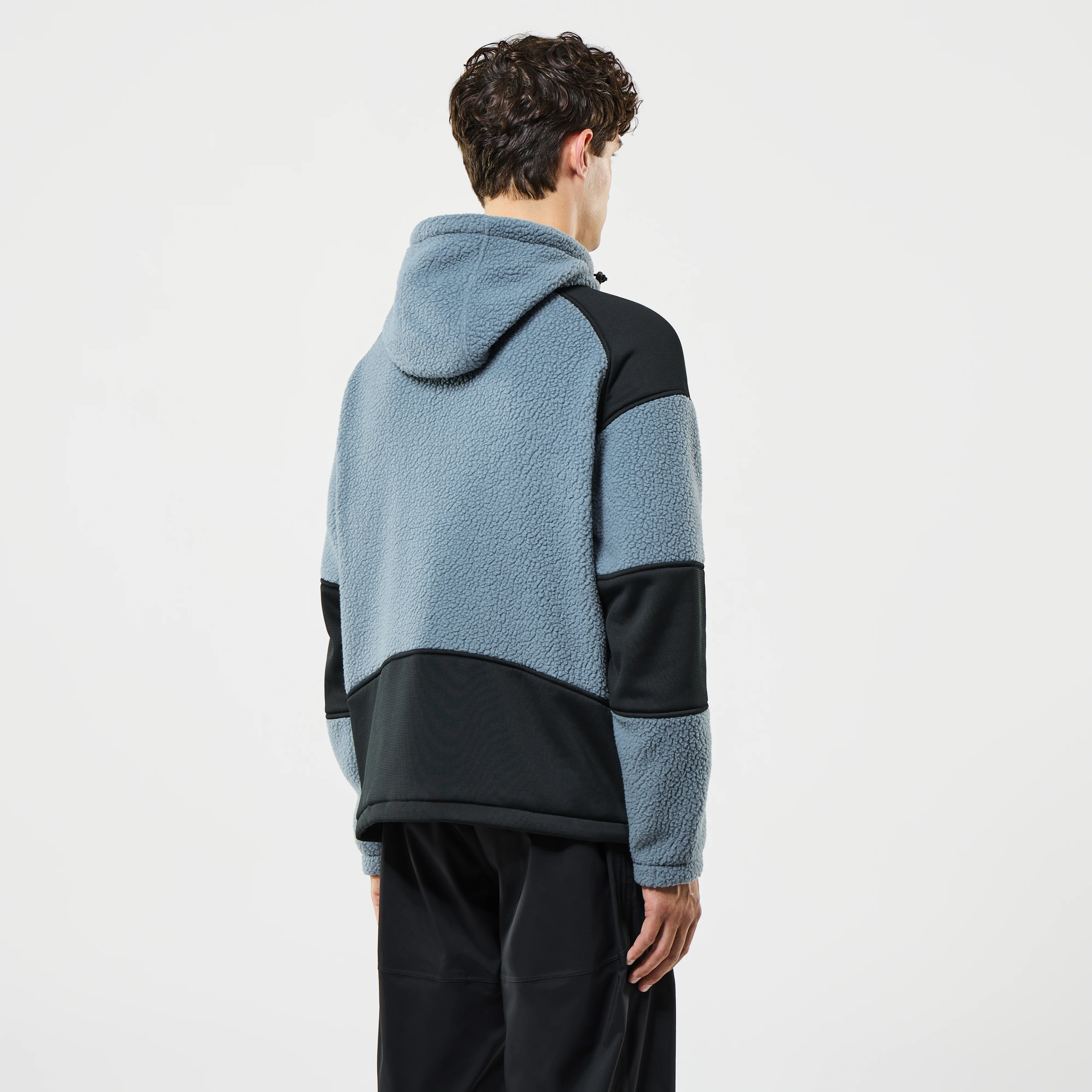 Tindur Shearling Zipped Hoodie - Image 3