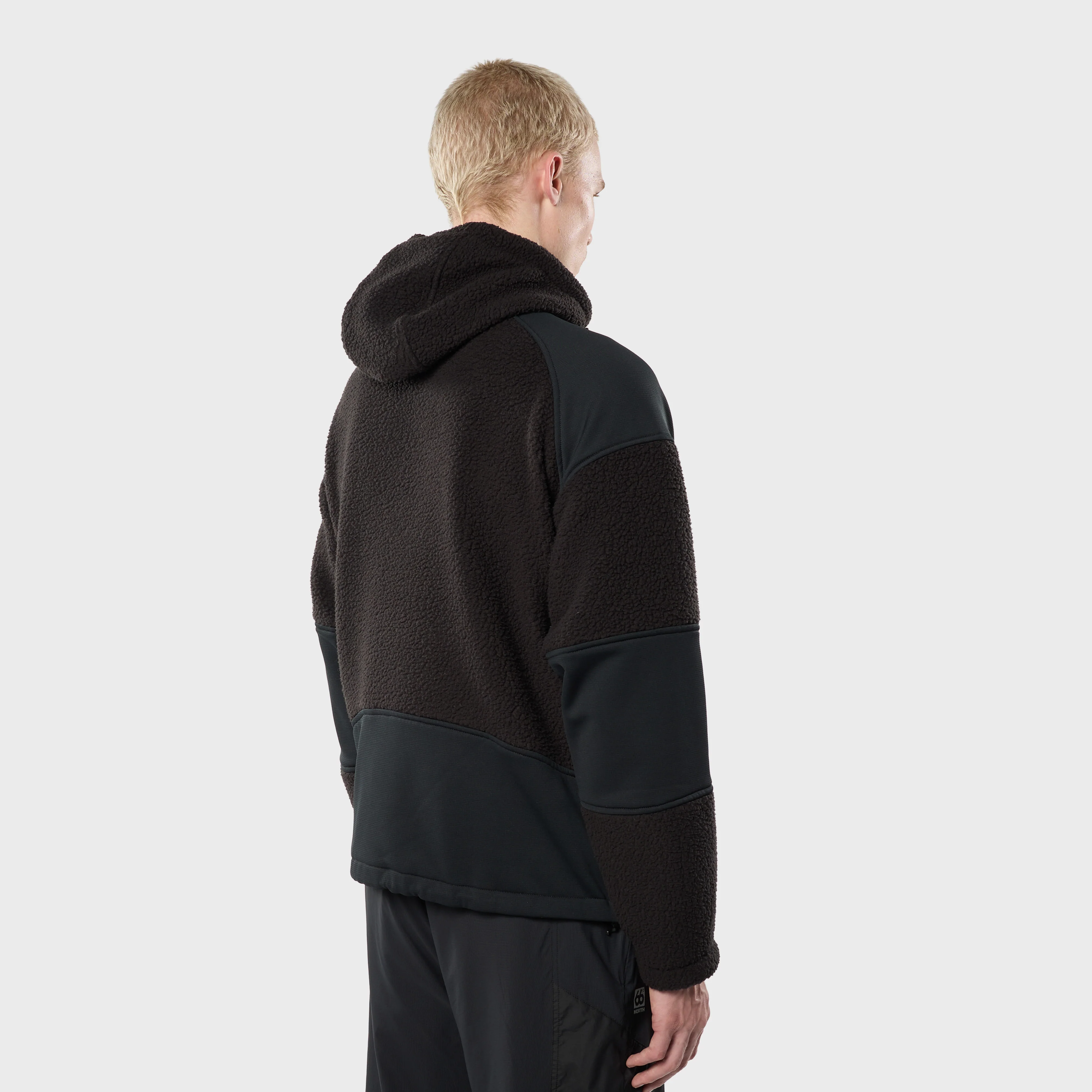 Tindur Shearling Zipped Hoodie - Image 3