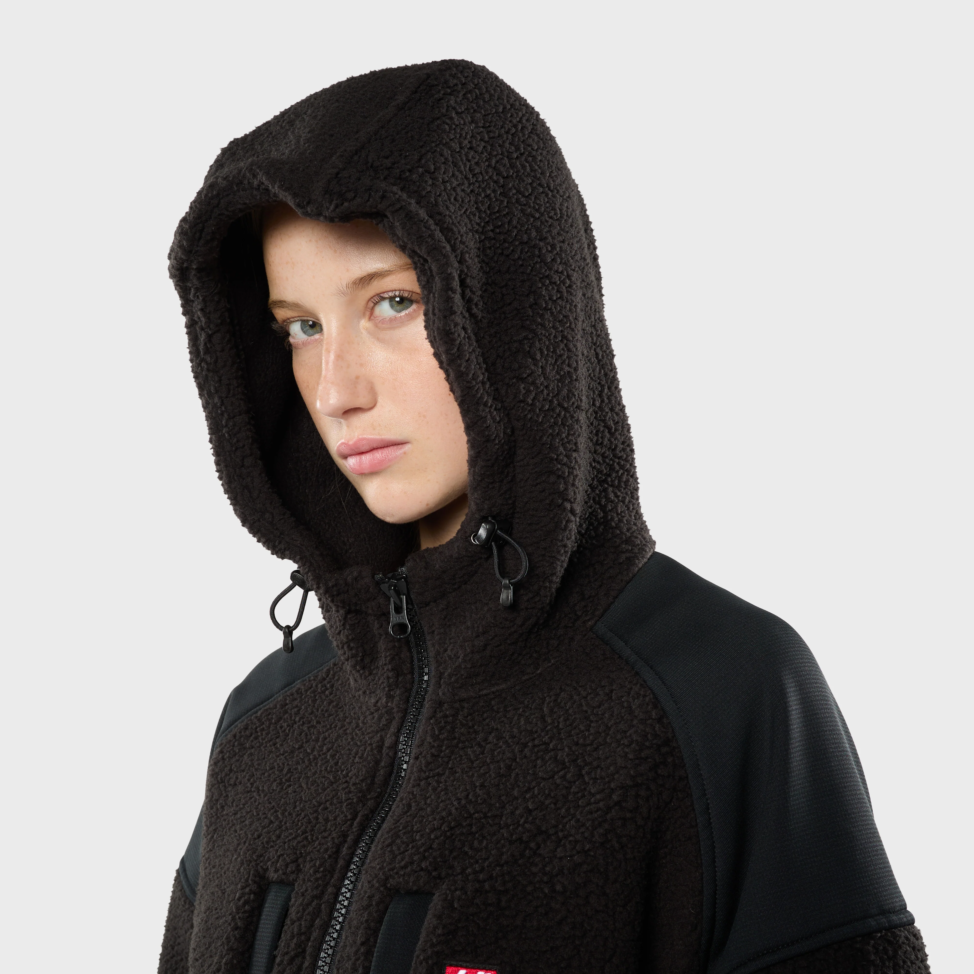 Tindur Shearling Zipped Hoodie - Image 8