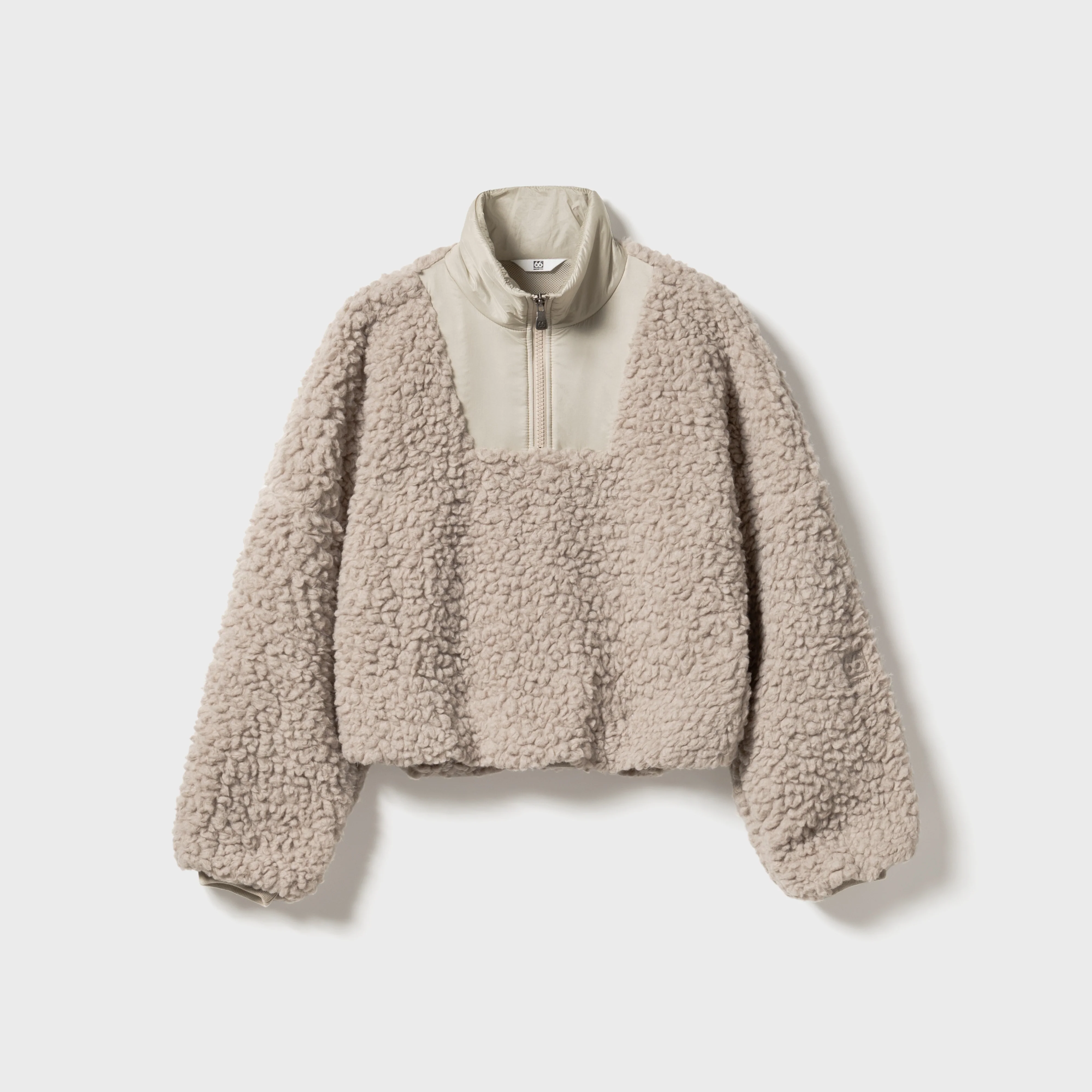 Varmahlíð Shearling Zip Neck