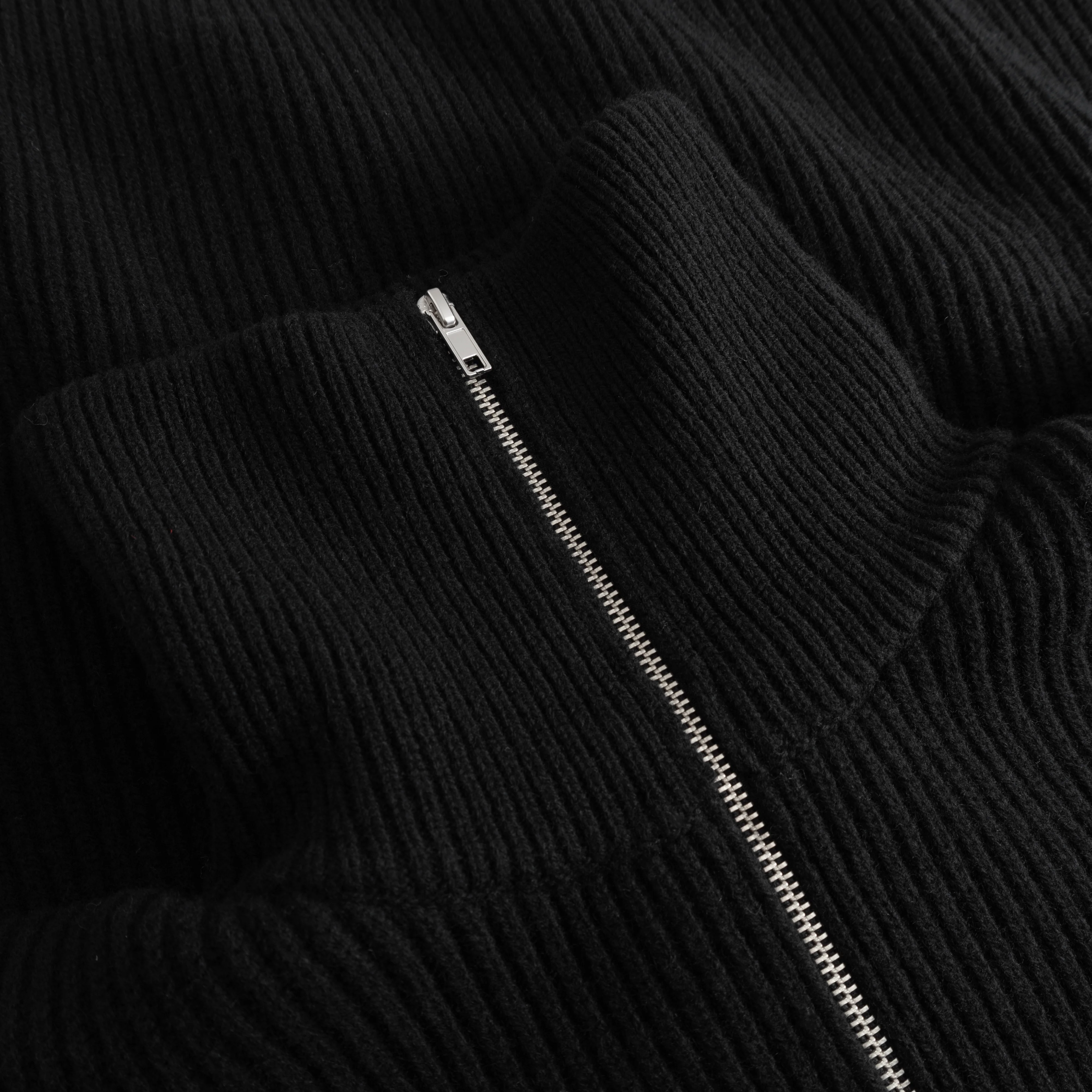 Vonarstræti Zipped Wool Sweater - Image 7
